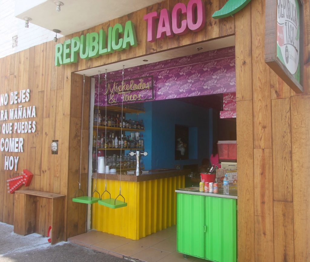 Republica Taco is great on the main strip