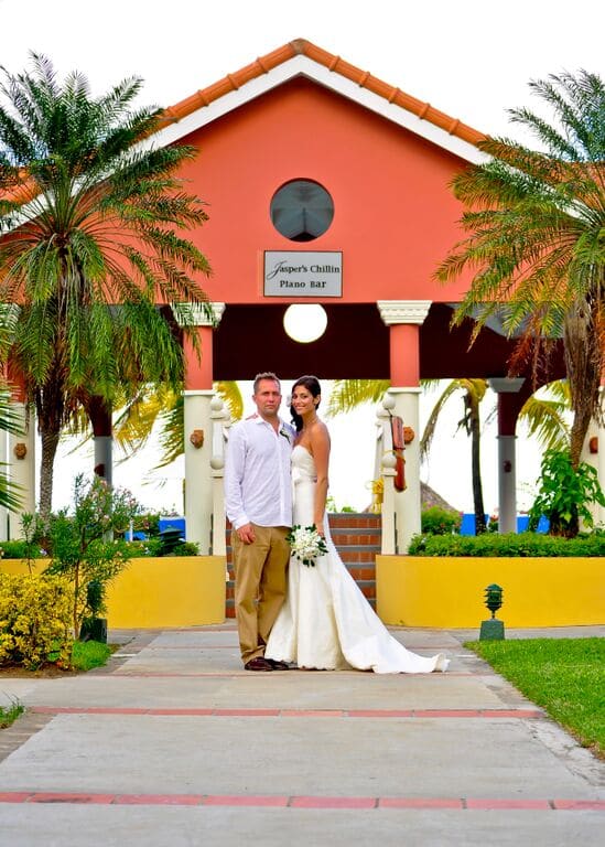  Couple getting photo done in Jamaica 