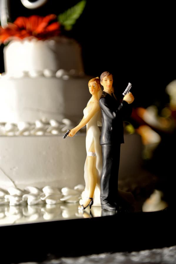  cool cake topper and picture. 