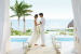 Excellence-Playa-Mujeres-Wedding-couple-on-sand