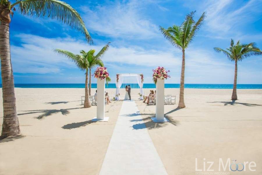 Hyatt Ziva Los Cabos Beach Wedding