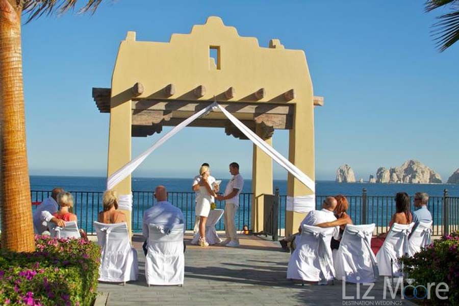 Riu Santa Fe Los Cabos Ocean Side Wedding
