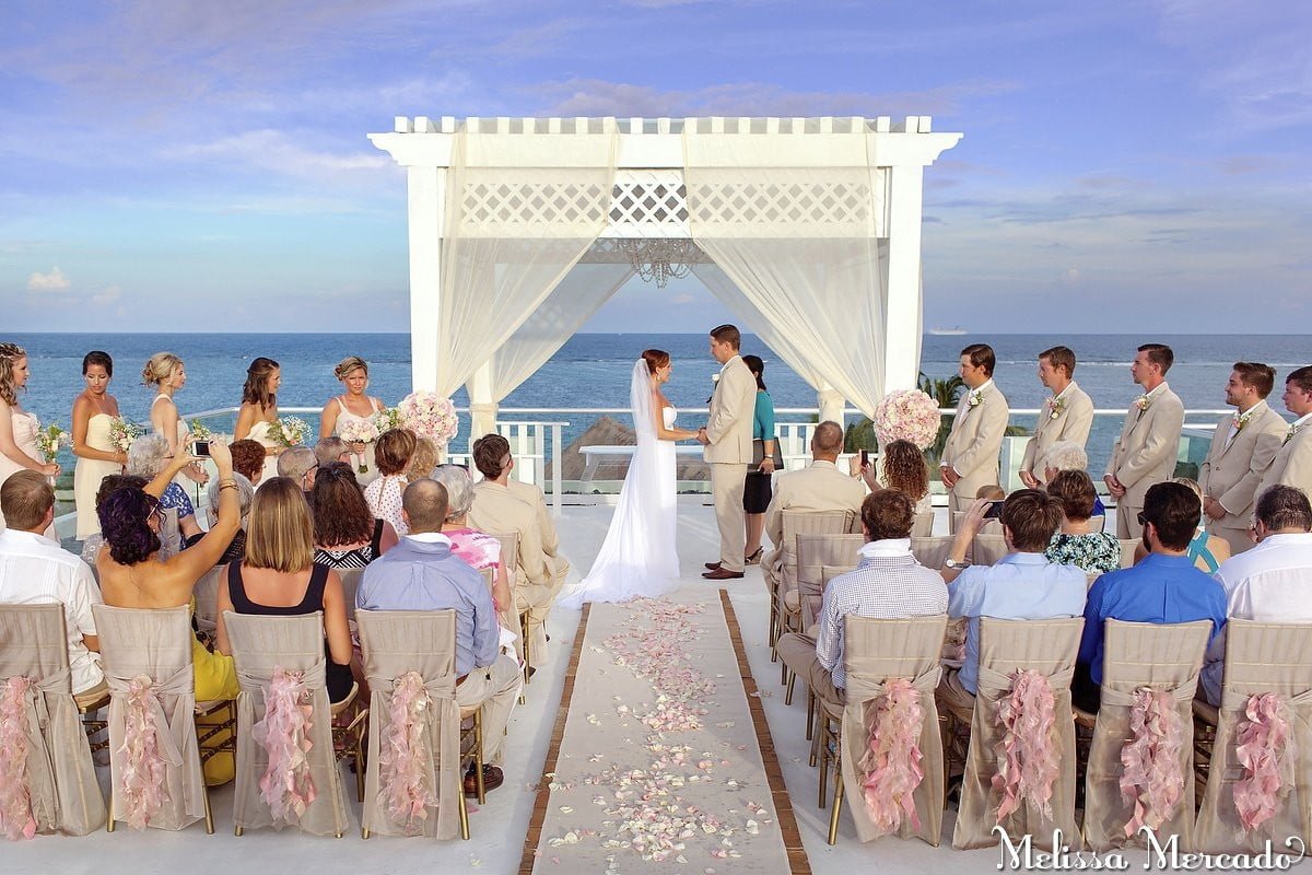 Azul Beach Resort Riviera Maya Mexico wedding