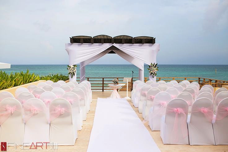 Now Jade Riviera Cancun wedding resorts