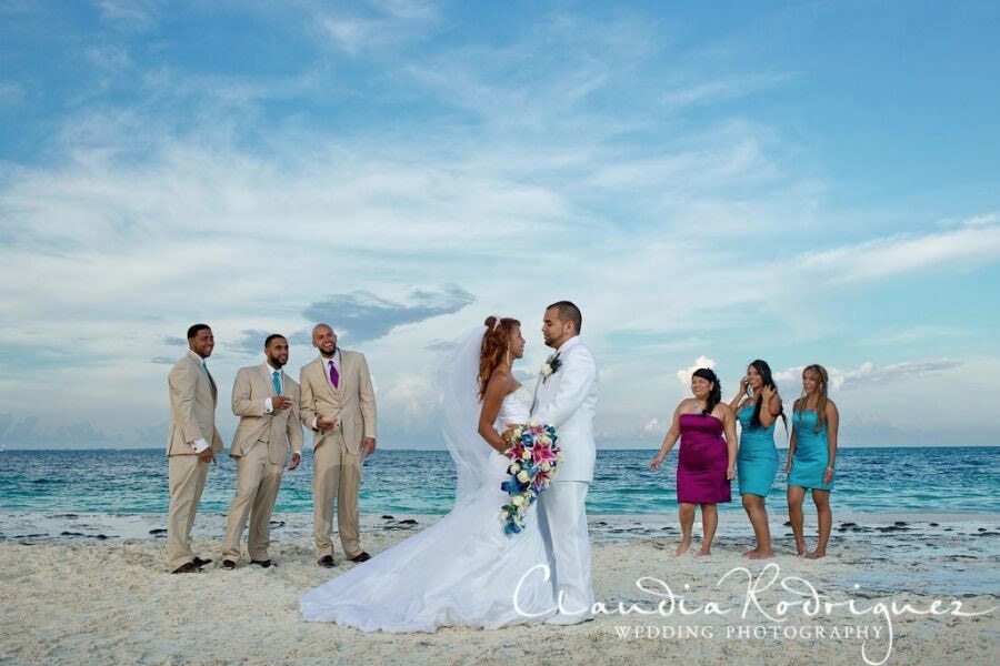 Mexico wedding Riu Caribe Cancun