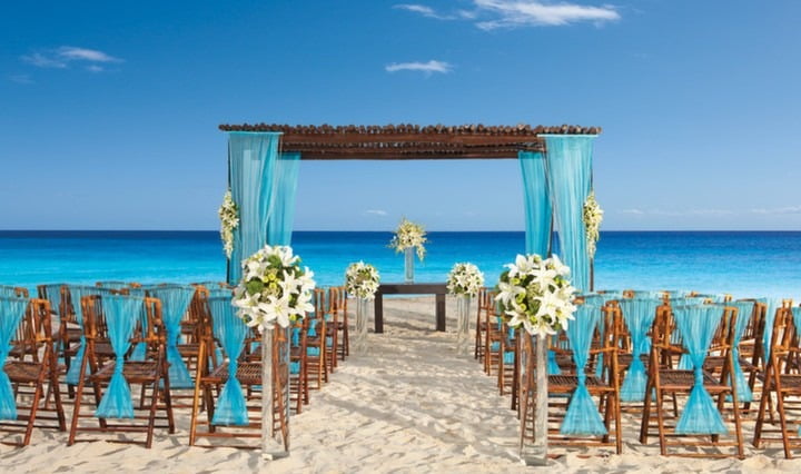 Mexico all inclusive wedding Paradisus Cancun