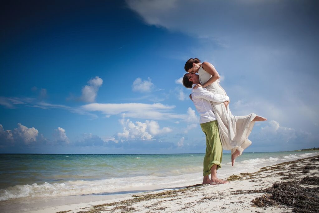 Mexico destination wedding packages Moon Palace Cancun Sunrise